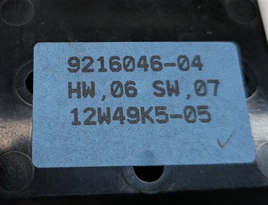Thumbnail 6: 12-15 BMW X1 E84 FRONT LEFT DRIVER DOOR MASTER WINDOW SWITCH (w/o P-FOLD) BLACK