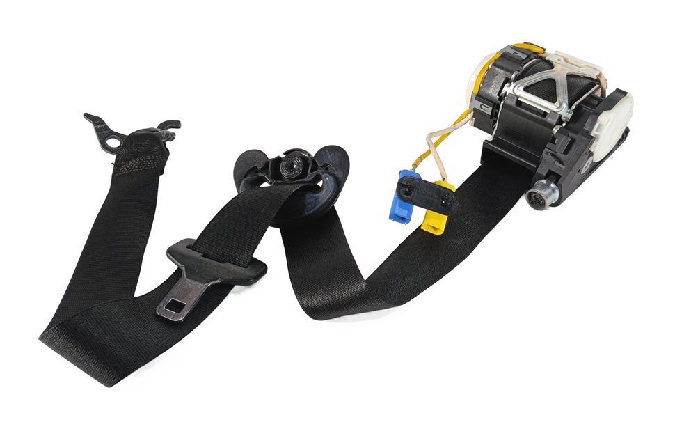 Thumbnail 3: 2012-2015 BMW X1 (E84) LEFT FRONT DRIVER SEATBELT BUCKLE RETRACTOR (Black)