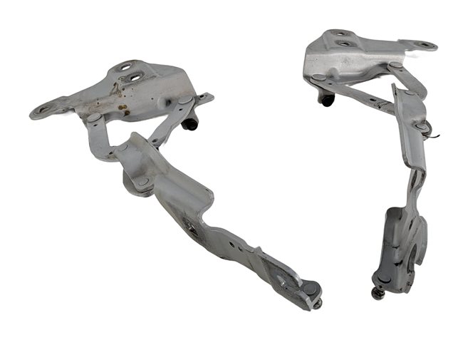 2013-2015 BMW X1 (E84) FRONT LEFT & RIGHT HOOD HINGE SET 2 (Silver)