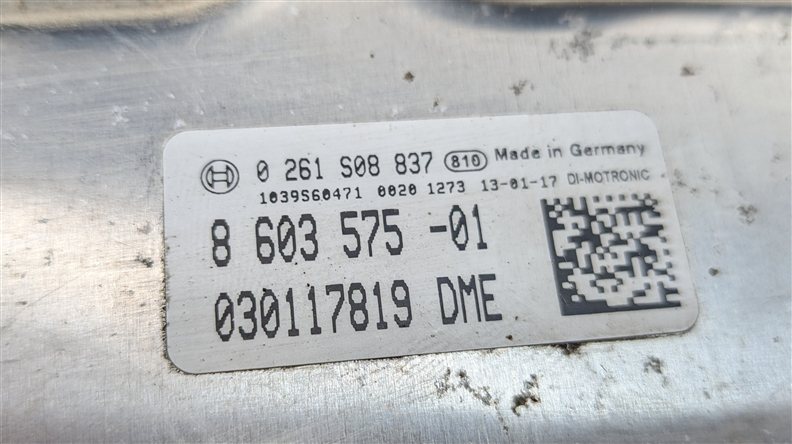 Thumbnail 9: 13-16 BMW X1 Z4 E84 E89 2.0L N20 TURBO ECM DME CAS 3 IMMOBILIZER MODULE KEY SET