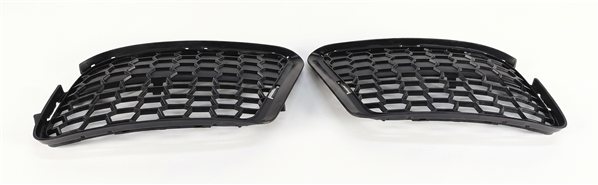 12-15 BMW X1 E84 M-SPORT FRONT LOWER BUMPER SIDE GRILLE SET/2 BLACK