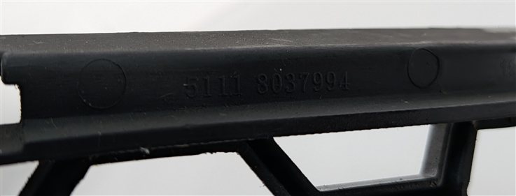 Thumbnail 3: 12-15 BMW X1 E84 M-SPORT FRONT LOWER CENTER BUMPER GRILLE BLACK