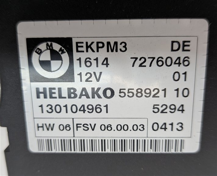Thumbnail 6: 2008-2014 BMW 328i 335i X1 X5 X6 (E70 E71 E87 E90) FUEL PUMP CONTROL MODULE