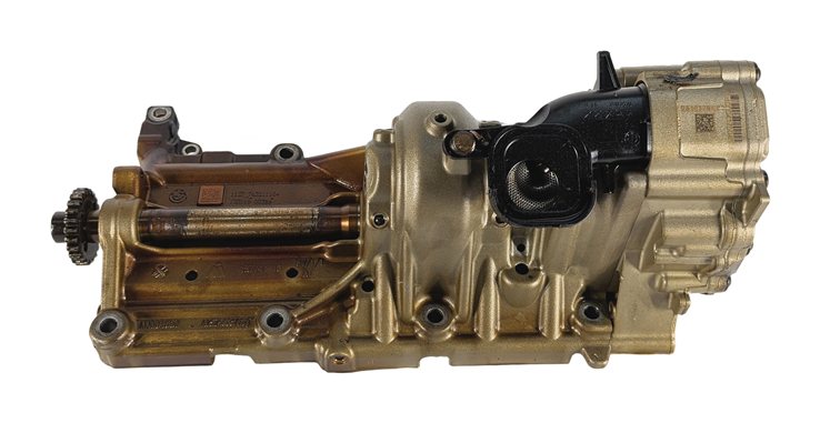 Thumbnail 3: 2013 BMW X1 E84 2.0L N20 ENGINE OIL FLUID PUMP BALANCE SHAFT ASSEMBLY