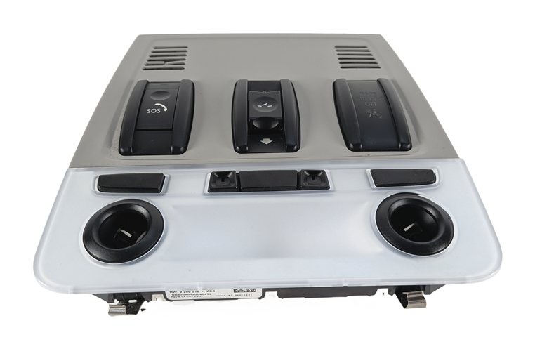 2013 BMW X1 E84 FRONT OVERHEAD ROOF DOME MAP COURTESY LIGHT (Gray)