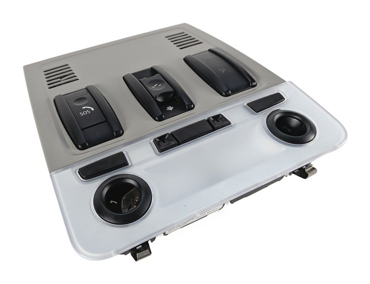 Thumbnail 3: 2013 BMW X1 E84 FRONT OVERHEAD ROOF DOME MAP COURTESY LIGHT (Gray)