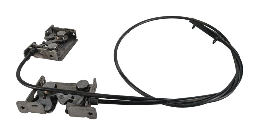 Thumbnail 2: 2013 BMW X1 E84 FRONT HOOD LID LOCK LATCH RELEASE CABLE SET/2