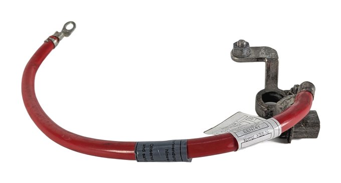 Thumbnail 2: 2013 BMW X1 E84 2.0L POSITIVE BATTERY CABLE w/SRS TERMINAL CLAMP