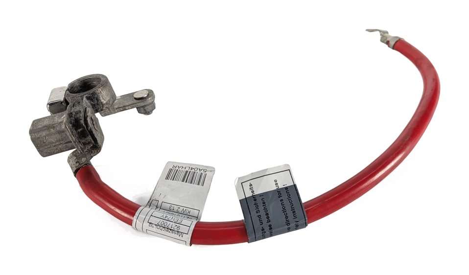 Thumbnail 3: 2013 BMW X1 E84 2.0L POSITIVE BATTERY CABLE w/SRS TERMINAL CLAMP