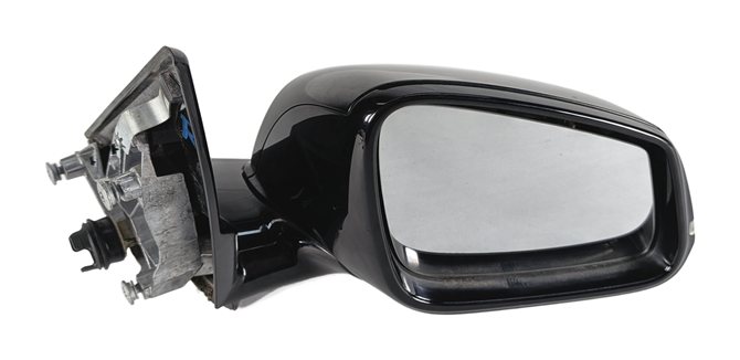 13-15 BMW X1 E84 RIGHT PASSENGER POWER HEATED DOOR MIRROR w/TURN SIGNAL (Silver)