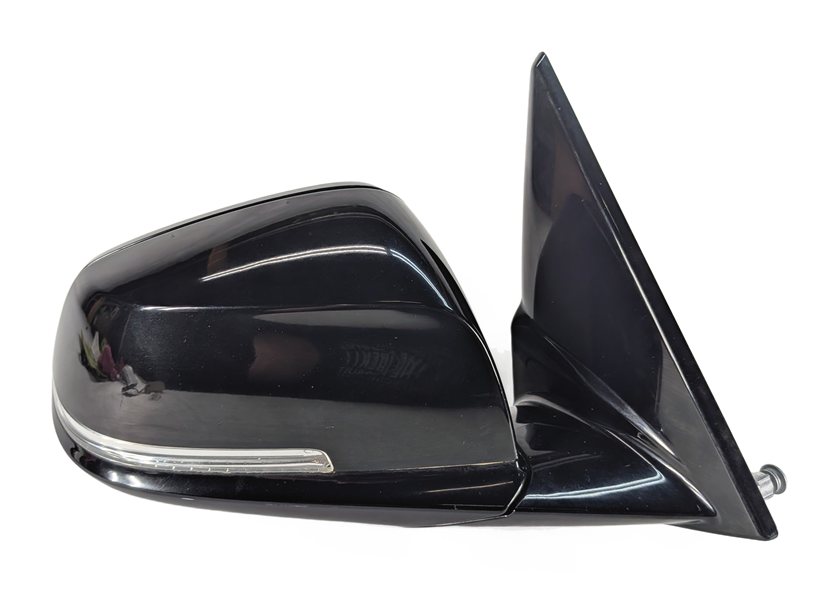 Thumbnail 6: 13-15 BMW X1 E84 RIGHT PASSENGER POWER HEATED DOOR MIRROR w/TURN SIGNAL (Silver)
