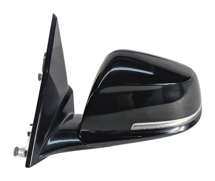 Thumbnail 5: 13-15 BMW X1 E84 LEFT DRIVER POWER HEATED DOOR MIRROR w/TURN SIGNAL (Silver)