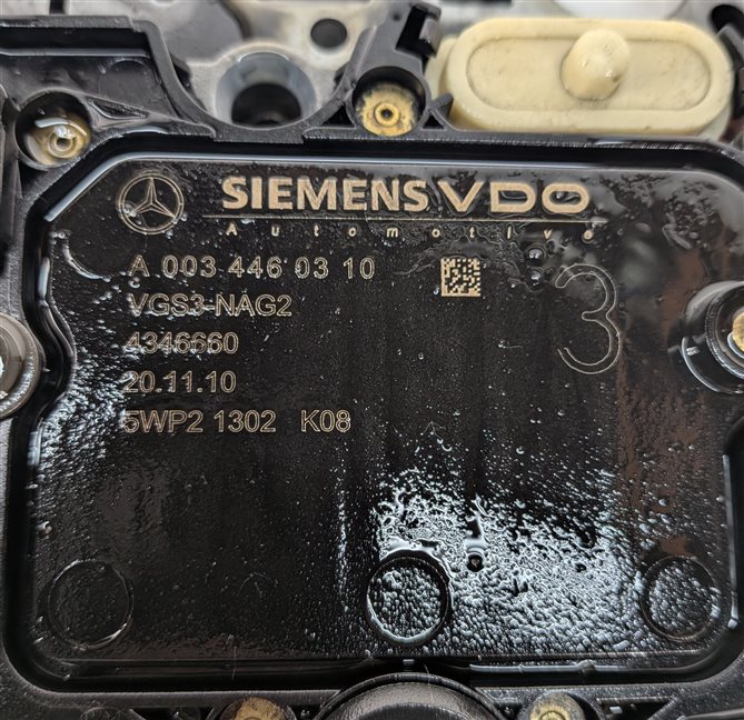 Thumbnail 4: 09-11 MERCEDES C300 W204 AWD 272.9 AT TRANSMISSION VALVE BODY w/CONDUCTOR PLATE