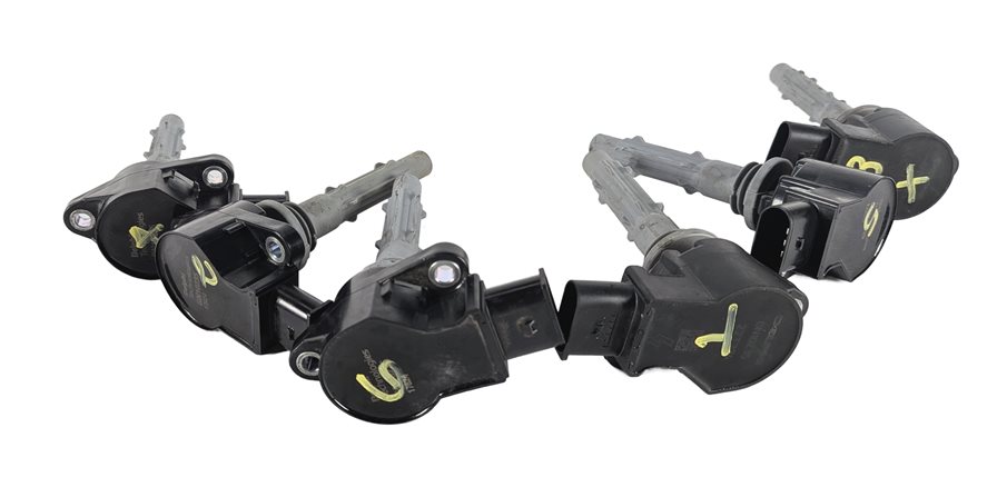 Thumbnail 2: 06-12 MERCEDES C E G GL ML SL S SLK W204 W212 W164 X164 W221 IGNITION COIL SET/6