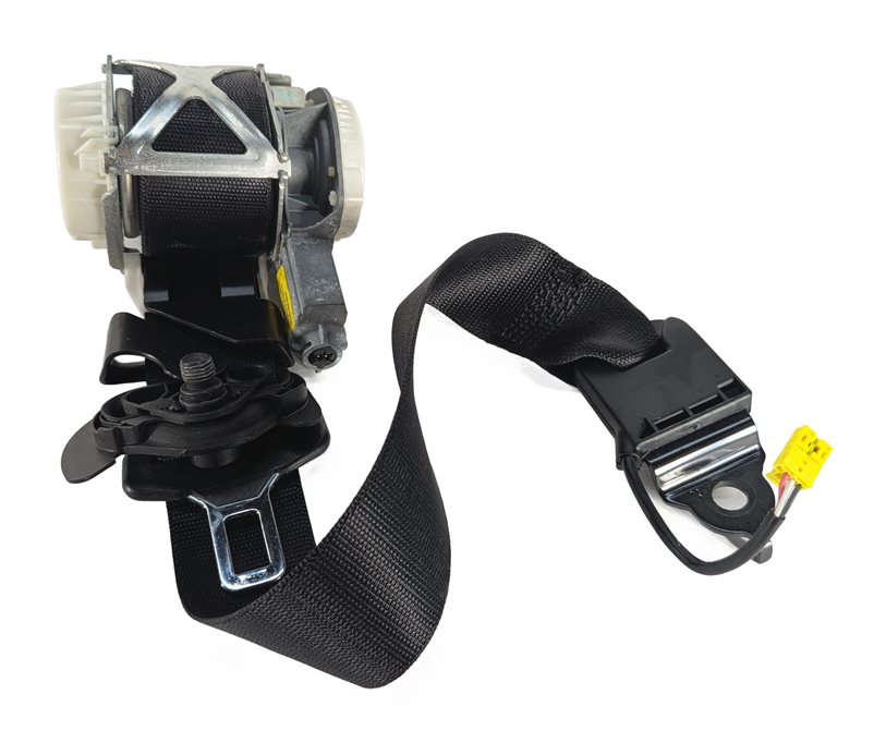 Thumbnail 3: 10-11 MERCEDES C-CLASS (W204) RIGHT FRONT PASSENGER SEATBELT RETRACTOR (Black)