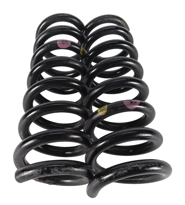 08-20 MERCEDES C E SLC SLK (W204 W207 W172 W212) SPORT REAR COIL SPRING SET 2