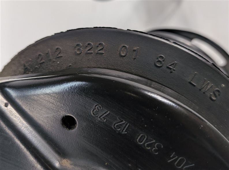Thumbnail 6: 08-15 MB C230 C250 C300 C350 (W204) 4MATIC AWD FRONT (SPORT) SHOCK STRUT SET 2