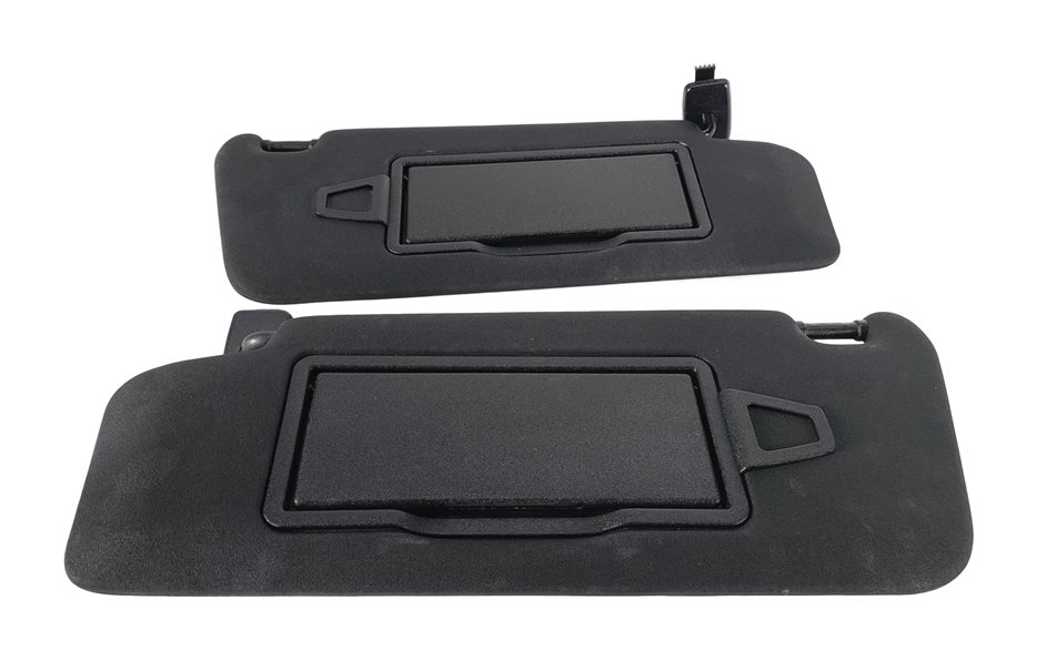 2008-2014 MERCEDES C230 C250 C300 C350 C63 (W204) FRONT SUNVISOR SET-2 (Black)