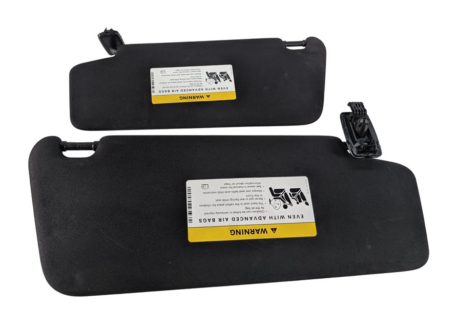 Thumbnail 3: 2008-2014 MERCEDES C230 C250 C300 C350 C63 (W204) FRONT SUNVISOR SET-2 (Black)