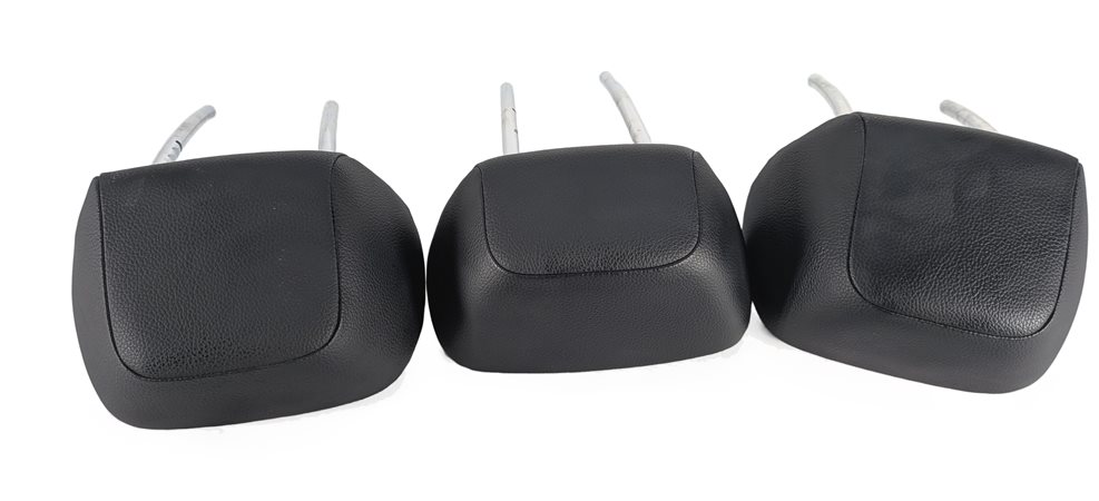Thumbnail 4: 11-14 MERCEDES C250 C300 C350 C63 AMG W204 REAR SEAT HEADREST SET/3 BLACK