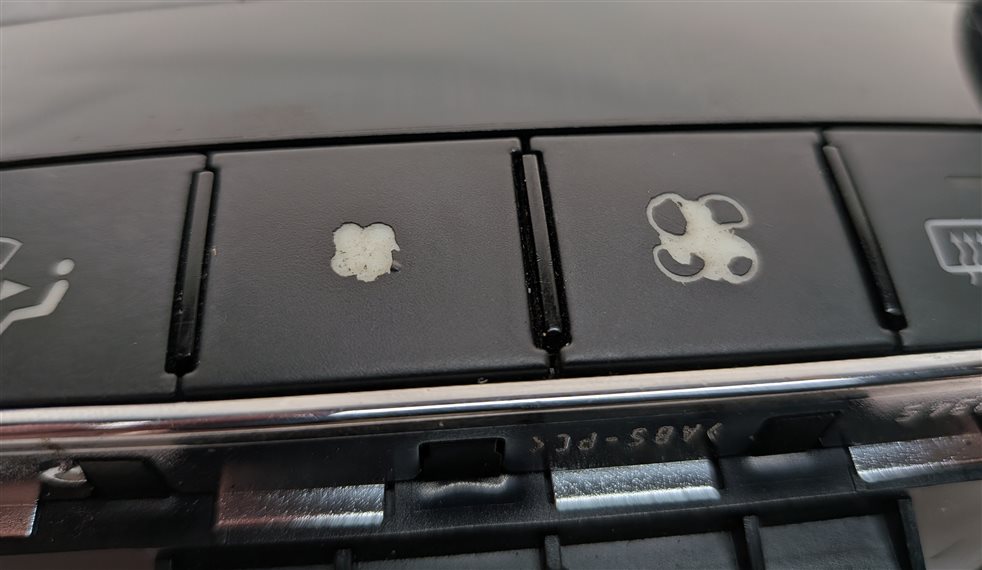 Thumbnail 7: 11-12 MERCEDES C GLK CLASS (X204 W204) HEATER A/C TEMPERATURE CLIMATE CONTROL