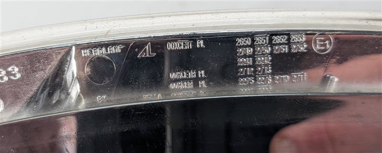 Thumbnail 10: 11-15 MERCEDES C CL GLK S CLS R (W204 W216 W218 W221 W251 X204) RIGHT FOGLIGHT