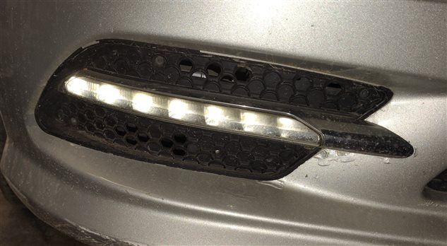 Thumbnail 2: 11-15 MERCEDES C CL GLK S CLS R (W204 W216 W218 W221 W251 X204) RIGHT FOGLIGHT