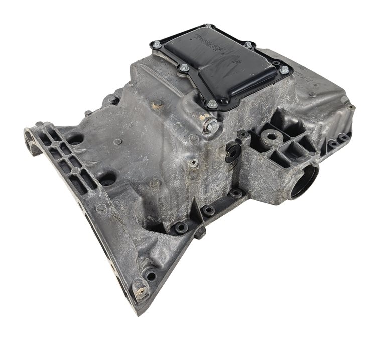 2011 MERCEDES C300 W204 3.0L 272.948 ENGINE UPPER LOWER OIL PAN SET/2
