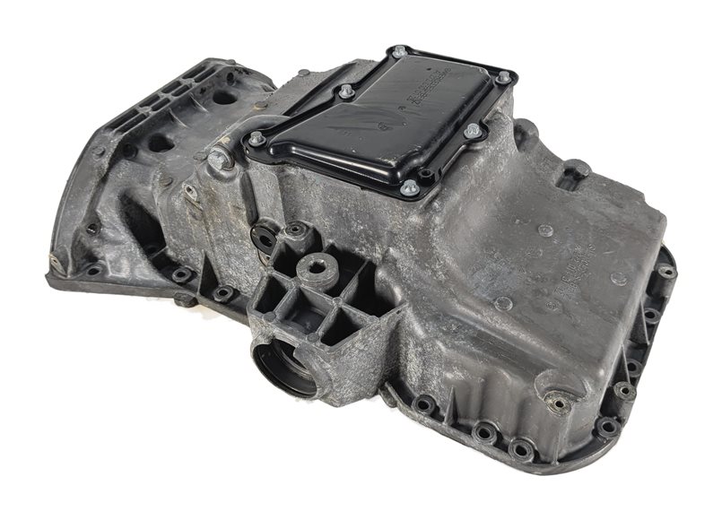 Thumbnail 2: 2011 MERCEDES C300 W204 3.0L 272.948 ENGINE UPPER LOWER OIL PAN SET/2