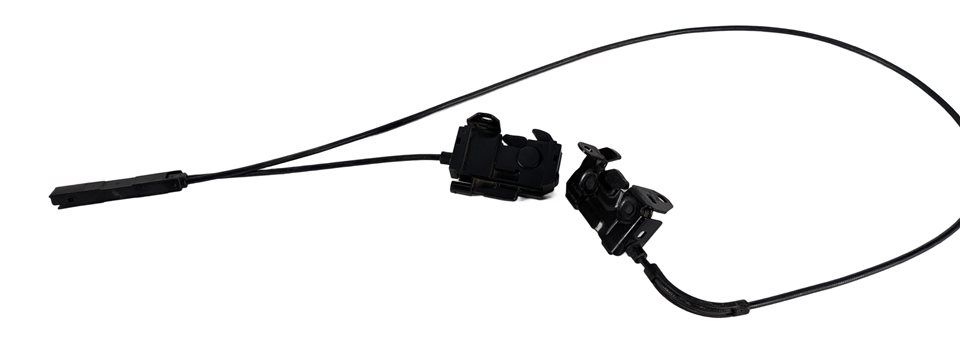 2011 MERCEDES C300 (W204) FRONT HOOD LID LOCK LATCH CABLE LEFT/RIGHT SET/2