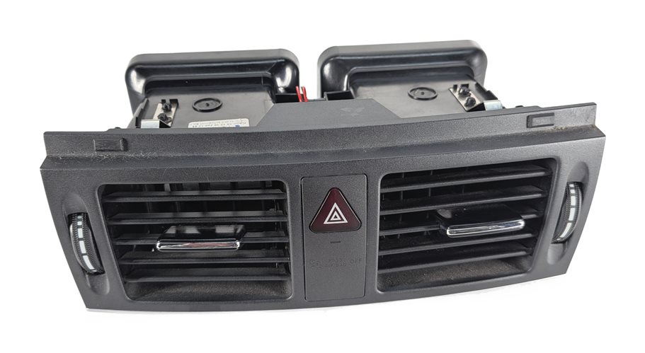 2011 MERCEDES C300 (W204) FRONT CENTER HEAT AIR AC VENT w/ HAZARD SWITCH (Black)