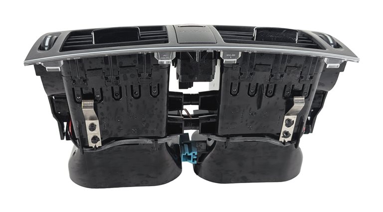 Thumbnail 5: 2011 MERCEDES C300 (W204) FRONT CENTER HEAT AIR AC VENT w/ HAZARD SWITCH (Black)