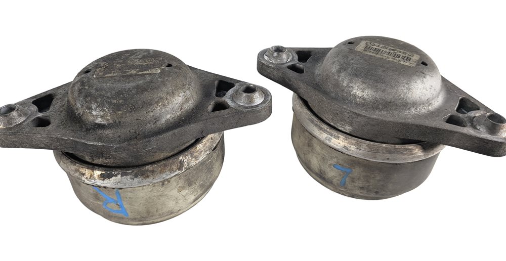 Thumbnail 3: 11 MERCEDES C300 W204 3.0L 272.948 LEFT/RIGHT ENGINE MOTOR MOUNT & BRACKET SET/4