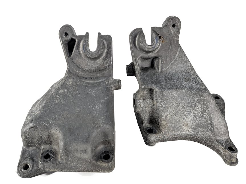 Thumbnail 5: 11 MERCEDES C300 W204 3.0L 272.948 LEFT/RIGHT ENGINE MOTOR MOUNT & BRACKET SET/4