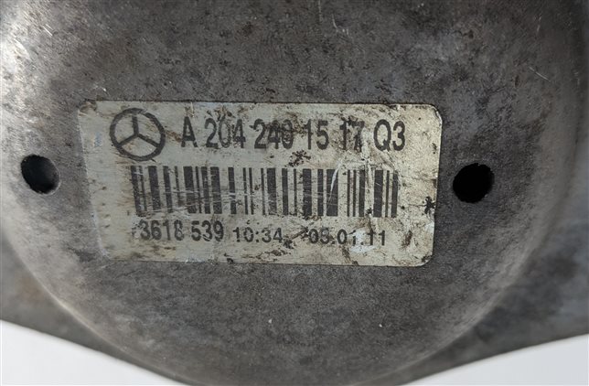 Thumbnail 9: 11 MERCEDES C300 W204 3.0L 272.948 LEFT/RIGHT ENGINE MOTOR MOUNT & BRACKET SET/4