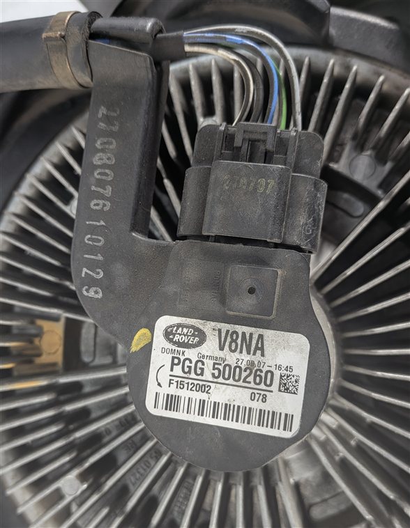 Thumbnail 4: 2005-2009 LR3 RANGE ROVER SPORT (L320 L322) 4.4L RADIATOR COOLING FAN w/ CLUTCH