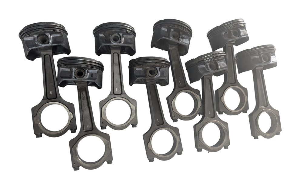 Thumbnail 4: 2008 LAND ROVER LR3 4.4L JAGUAR 448PN ENGINE PISTON CONNECTING ROD SET/8