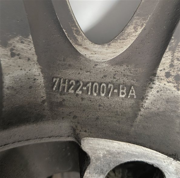 Thumbnail 4: 2007-2009 LAND ROVER LR3 - 18x8 ALUMINUM ALLOY 10-SPOKE WHEEL RIM