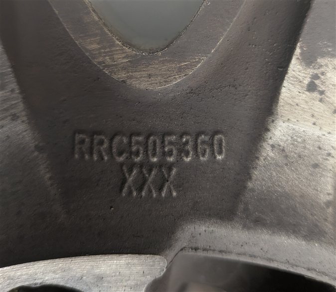 Thumbnail 5: 2007-2009 LAND ROVER LR3 - 18x8 ALUMINUM ALLOY 10-SPOKE WHEEL RIM