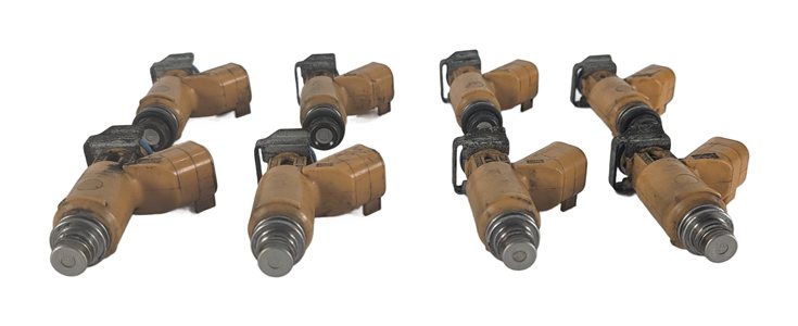 Thumbnail 3: 2005-2009 LR3 - RANGE ROVER SPORT (L320 L322) 4.4L V8 ENGINE FUEL INJECTOR SET 8
