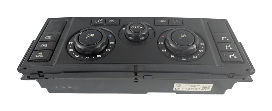 2008-2009 LAND ROVER LR3 FRONT HEATER A/C TEMPERATURE CLIMATE CONTROL PANEL
