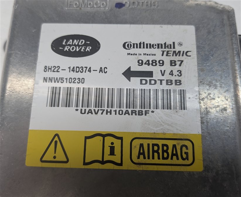 Thumbnail 4: 2005-2009 LR3 RANGE ROVER SPORT (L320) MAIN PRIMARY SRS BAG CONTROL MODULE