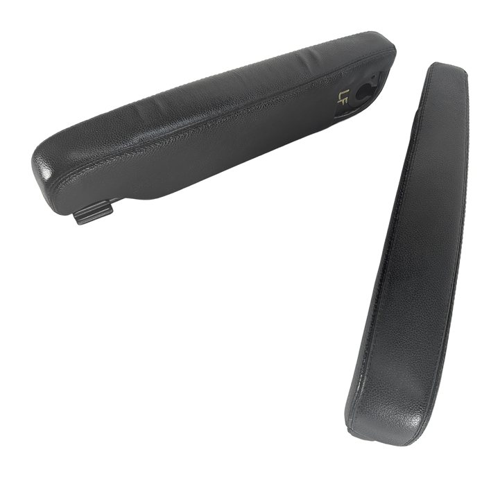 Thumbnail 2: 08-09 LAND ROVER LR3 FRONT LEFT/RIGHT SEAT ARMREST SET/2 BLACK
