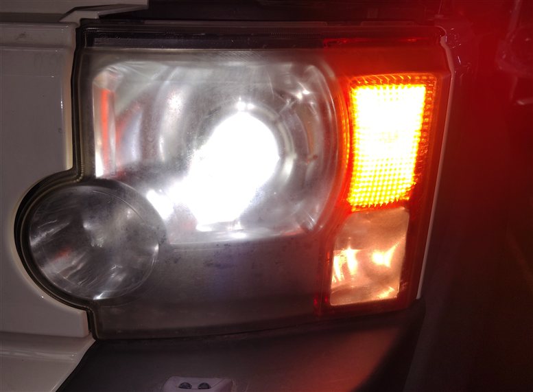 Thumbnail 2: 2005-2009 LAND ROVER LR3 LEFT FRONT DRIVER XENON HID HEADLIGHT LIGHT LAMP