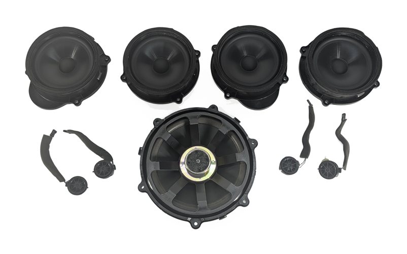 Thumbnail 3: 2008 LAND ROVER LR3 (L319) HARMAN KARDON LOGIC7 AUDIO SOUND SPEAKER SET
