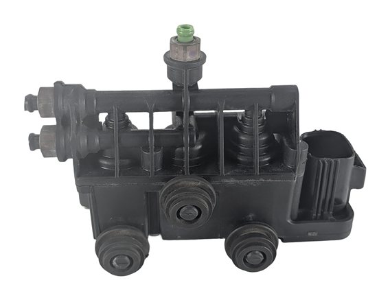 2008 LAND ROVER LR3 (L319) FRONT AIR SUSPENSION VALVE BLOCK SOLENOID MANIFOLD