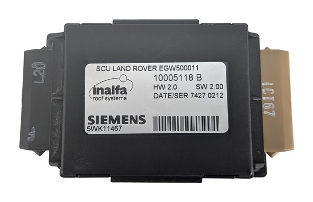 Thumbnail 3: 2008 LAND ROVER LR3 (L319) POWER SUNROOF SUN ROOF CONTROL MODULE COMPUTER