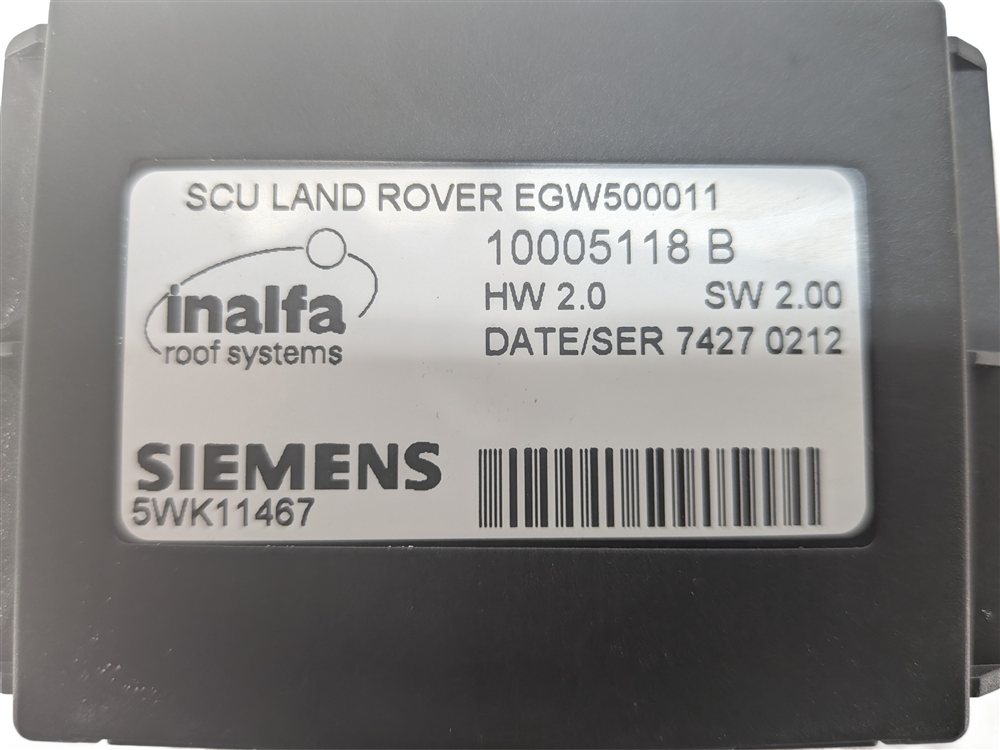 Thumbnail 4: 2008 LAND ROVER LR3 (L319) POWER SUNROOF SUN ROOF CONTROL MODULE COMPUTER
