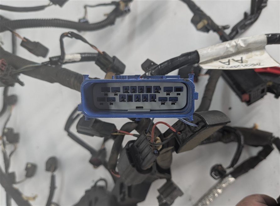 Thumbnail 3: 2008 LAND ROVER LR3 4.4L JAGUAR 448PN ENGINE MOTOR WIRE WIRING HARNESS LOOM