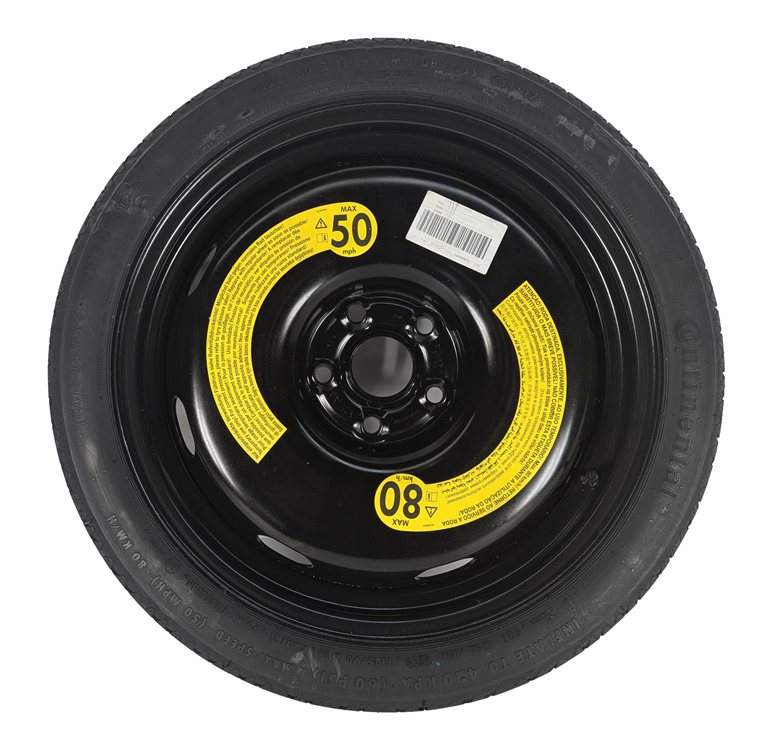 Thumbnail 2: 15-18 VW JETTA AUDI A3 S3 (8V) 18x3.5" EMERGENCY ROADSIDE SPARE TIRE WHEEL RIM